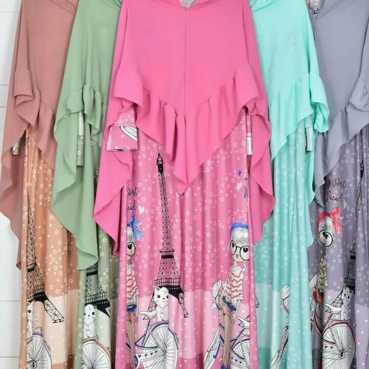 style hijab gamis casual