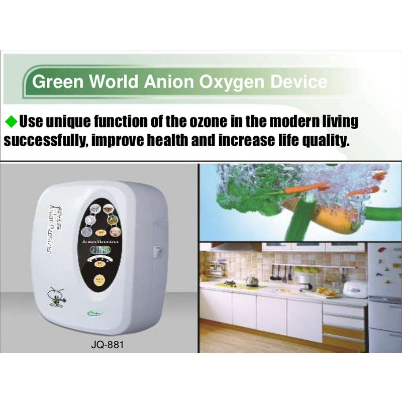 Green World Anion Oxygen Machine berfungsi menghasilkan O3 2