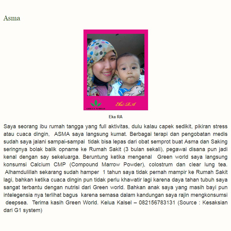 Green World Clear Lung Tea Untuk Menjaga Fungsi Paru-Paru Serta Pernap 4