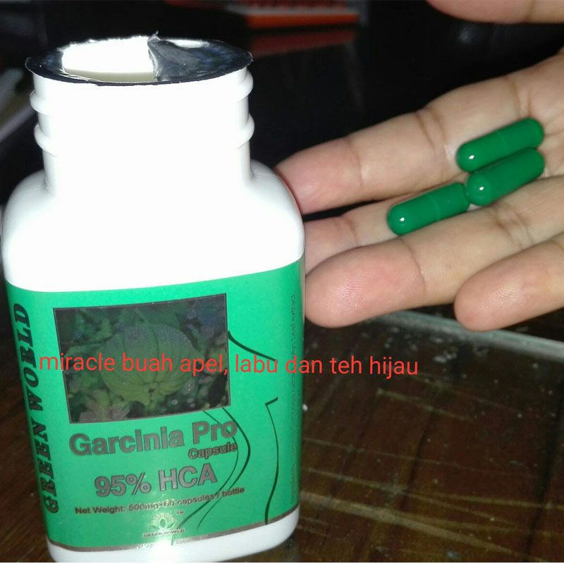 Green World Garcinia Pro Capsule Untuk Membantu Menurunkan Berat Badan 4