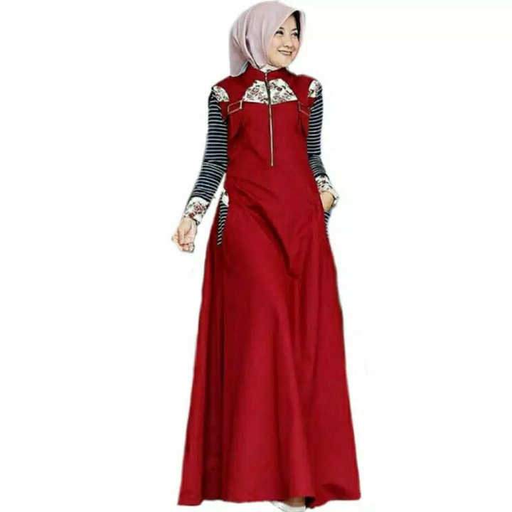 Gween Maxi Dress  Gamis Modis  Gamis Remaja  Busana Muslim 2