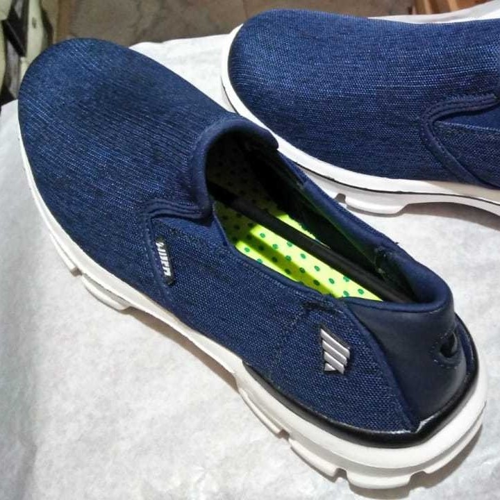 HRCN MOTTLE NAVY Men Shoes Sepatu Slip On Pria - H 5641 2