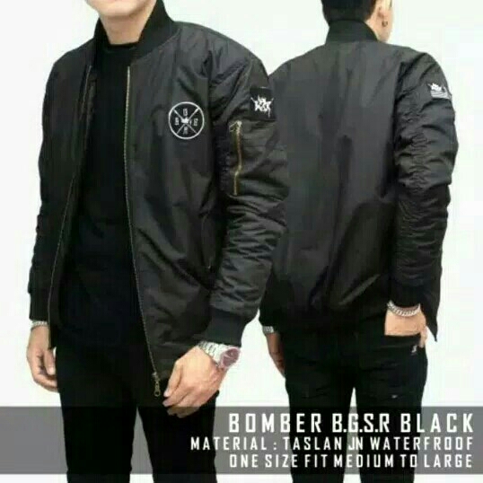 JAKET BOMBER BOLAK BALIK PARKA PRIA PARASUT ORIGINAL 3