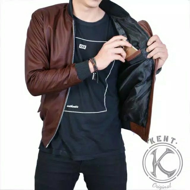 Jaket Bomber 2in1 KENT Black 2