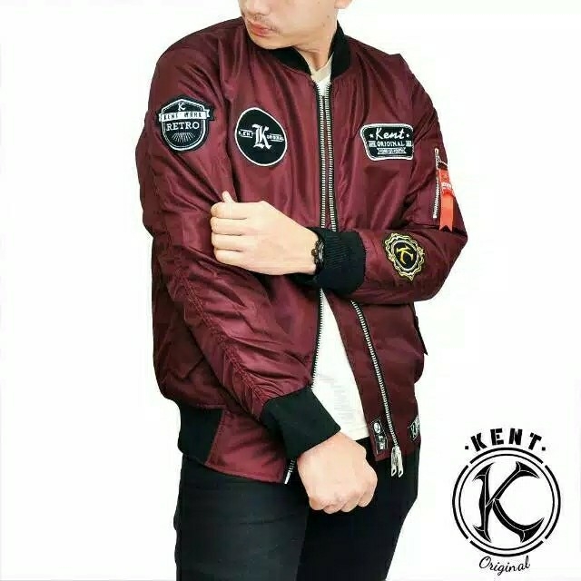 Jaket Bomber 2in1 KENT Black 2