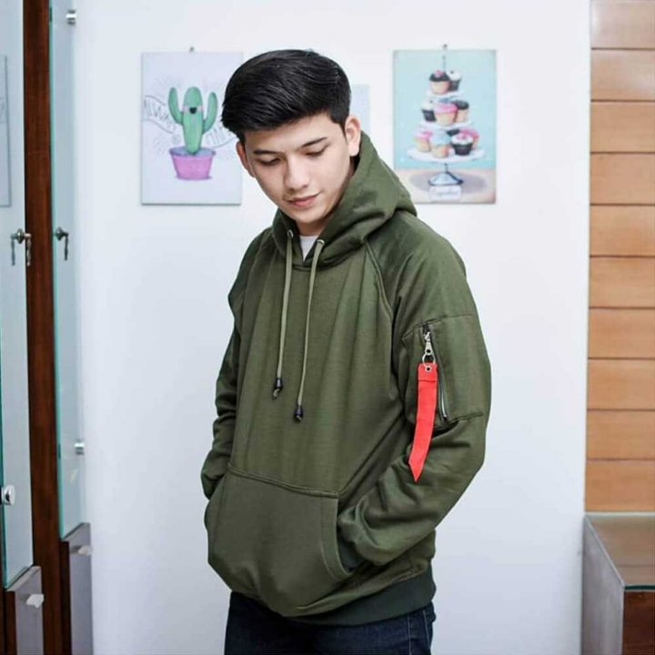 Jaket Hoodie Pria - DRB 012 3