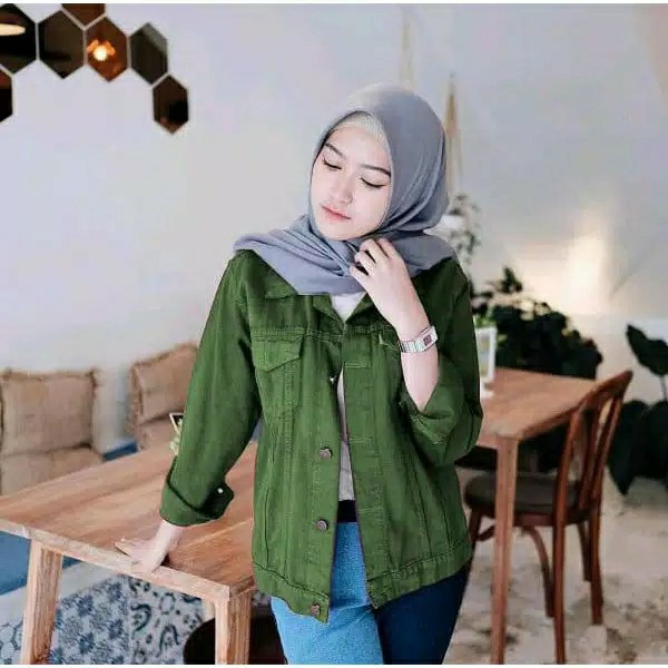 Jaket Pocket Canvas - Rex Long Sleeve Parka - Outwear Wanita 4