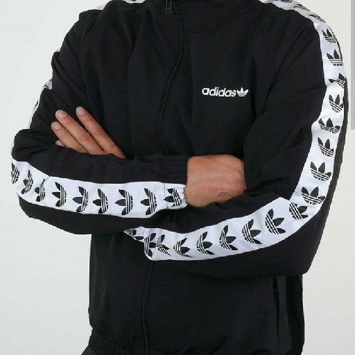 Jaket Tracktop Adidas Tnt Tape Black 2