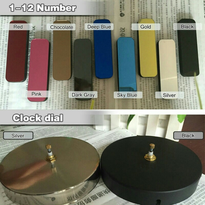 Jam Dinding Jam Raksasa DIY 80-130cm  OMHAKZSVQ D10 4