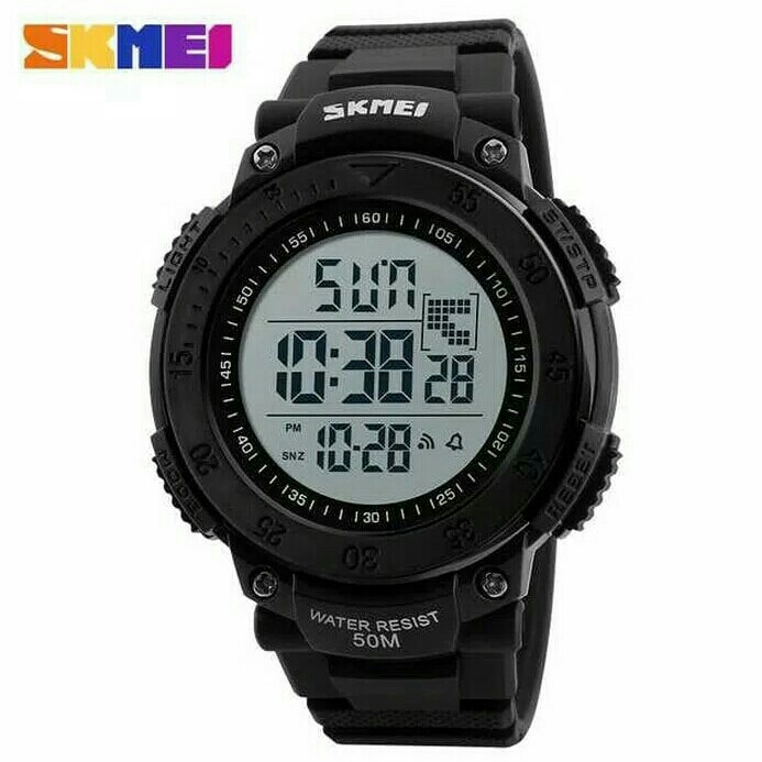 Jam Tangan Digital S237Black 2