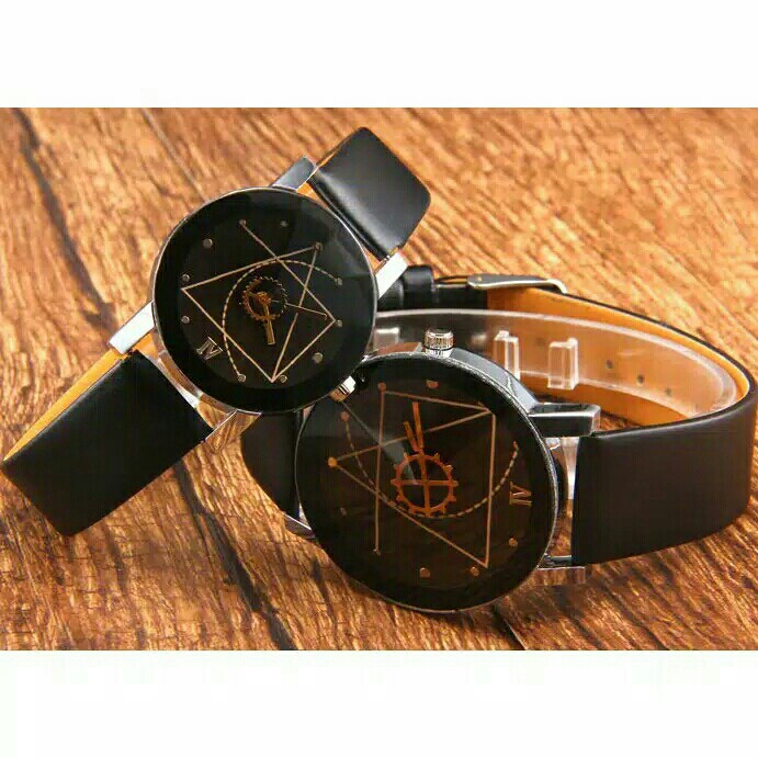 Jam Tangan Kece 2pcs Sepasang 5
