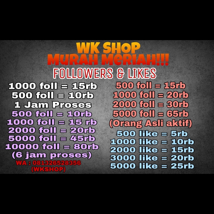 Jasa Followers Instagram 2