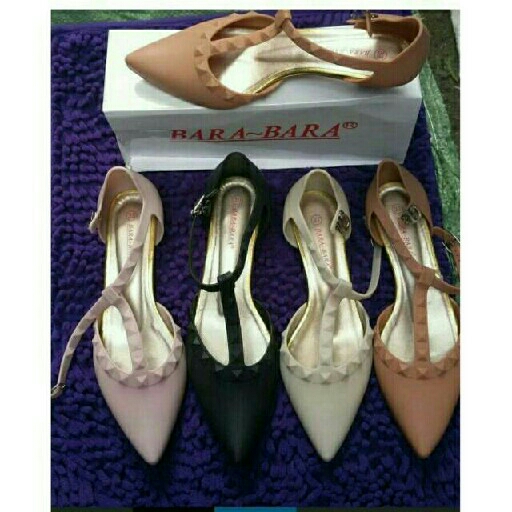 Jelly Shoes Lancip Polos Tali 2