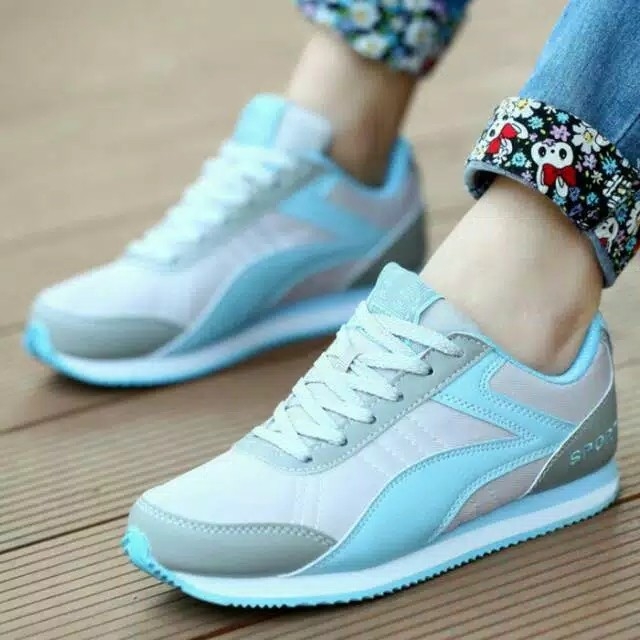 KETS SPON SPORT HITAM  FANTAABU PINK  TOSCA 4