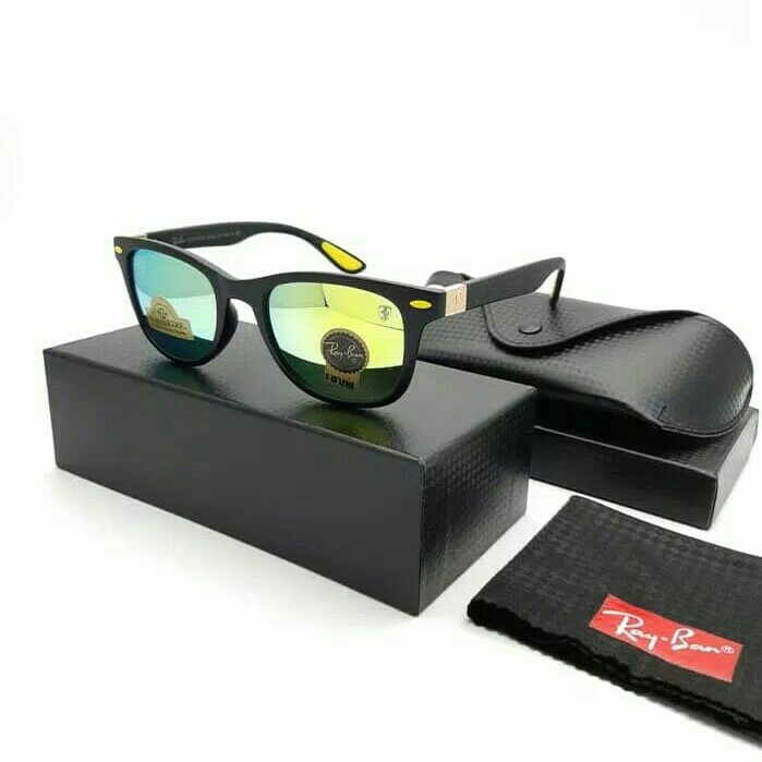 Kacamata Pria Rayban Ferrari A4195  4