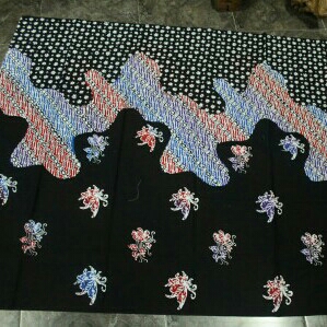 Kain Batik Cap Kombinasi Gradasi I 2