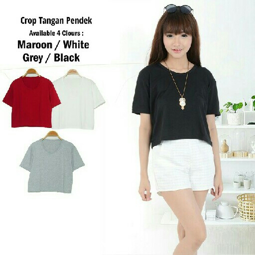 Kaos Polos Crop 2