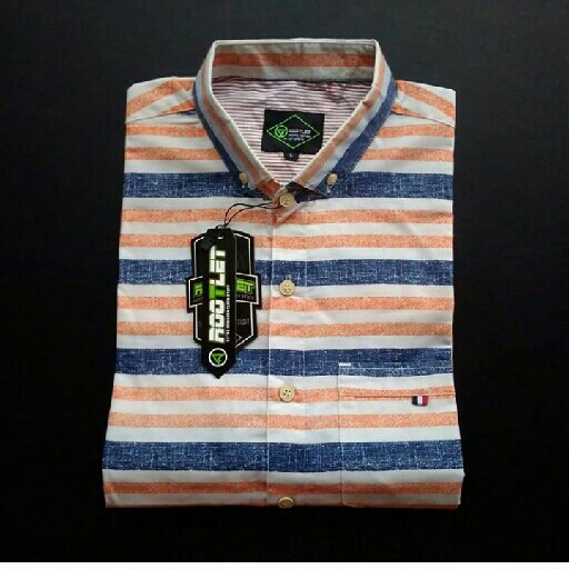 Kemeja Motif Lengan Pendek 5