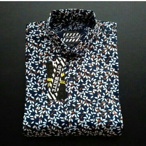 Kemeja Motif Lengan Pendek 5