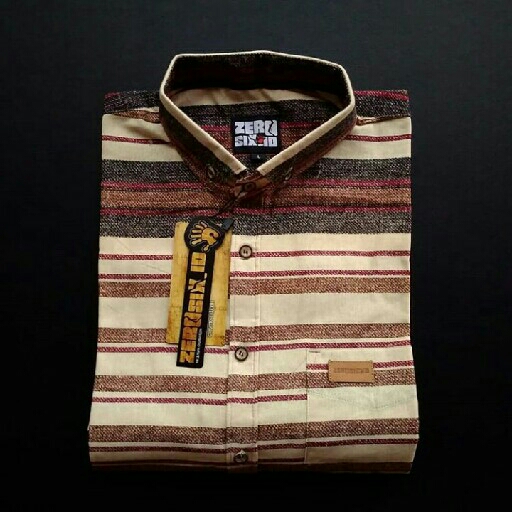 Kemeja motif Lengan Pendek 2