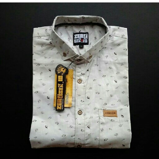 Kemeja motif Lengan Pendek 3