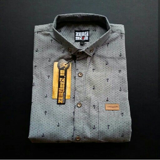 Kemeja motif Lengan Pendek 4