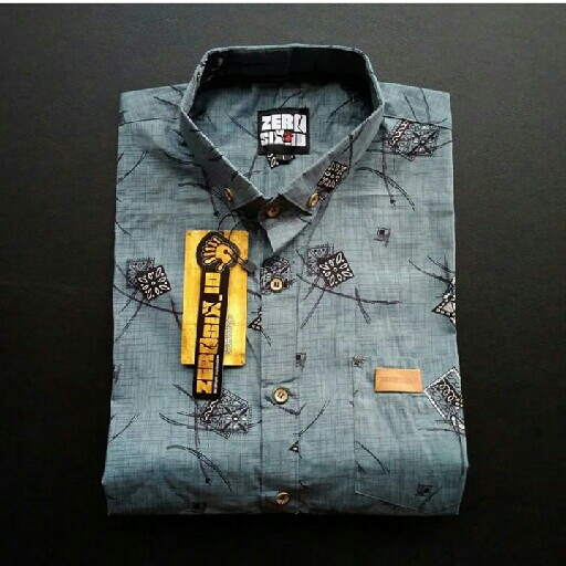 Kemeja motif Lengan Pendek 5