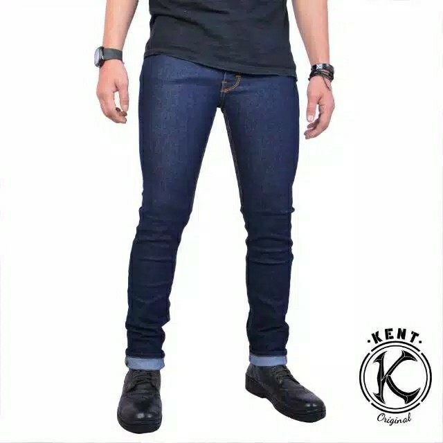 Kent Long Jeans Navy 2