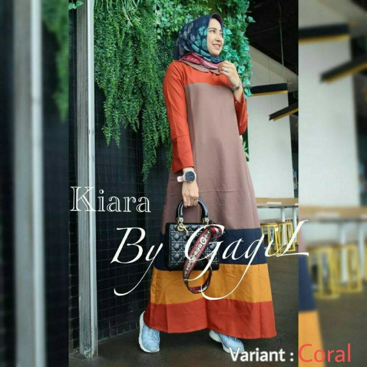 Kiara Dress  Gamis Wanita  Murah Wanita 3