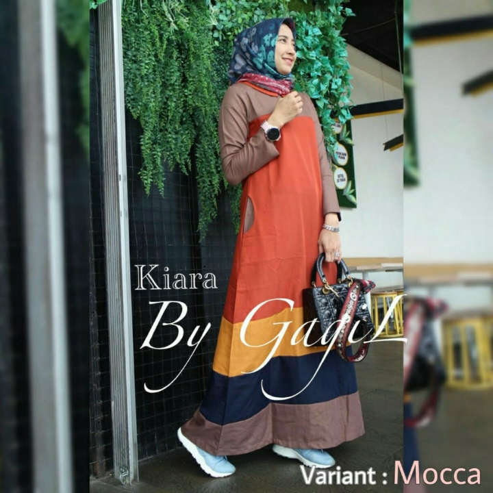 Kiara Dress  Gamis Wanita  Murah Wanita 4