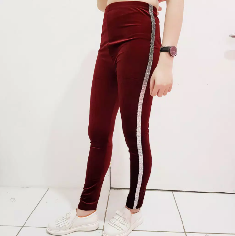 LEGGING BLUDRU LIST GOLD 2