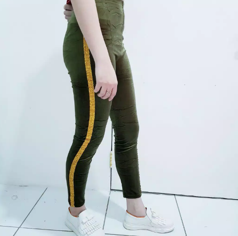 LEGGING BLUDRU LIST GOLD 4