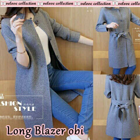 LONG OBI BLAZER  3