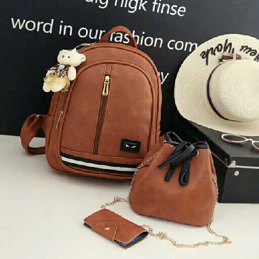 LOVA BAG PACK FASHION SALMA - Tanpa Boneka 2