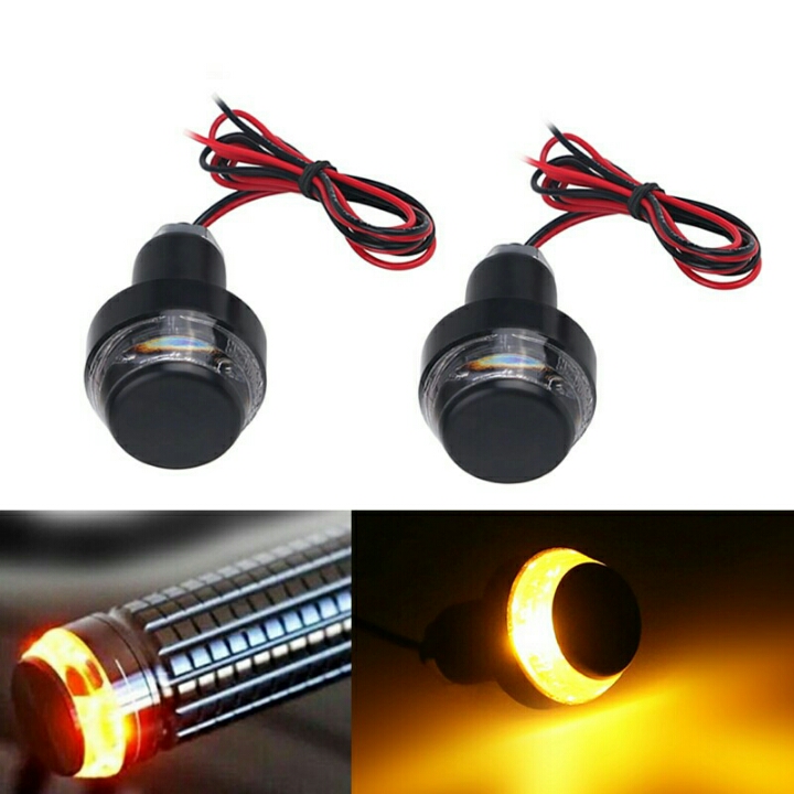 Lampu Sein LED Motor Turn Signal Indicator Blinker 22mm 3