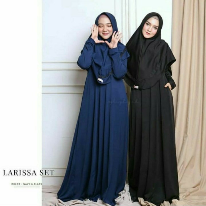 Larissa Gamis Syari Set Khimar 2