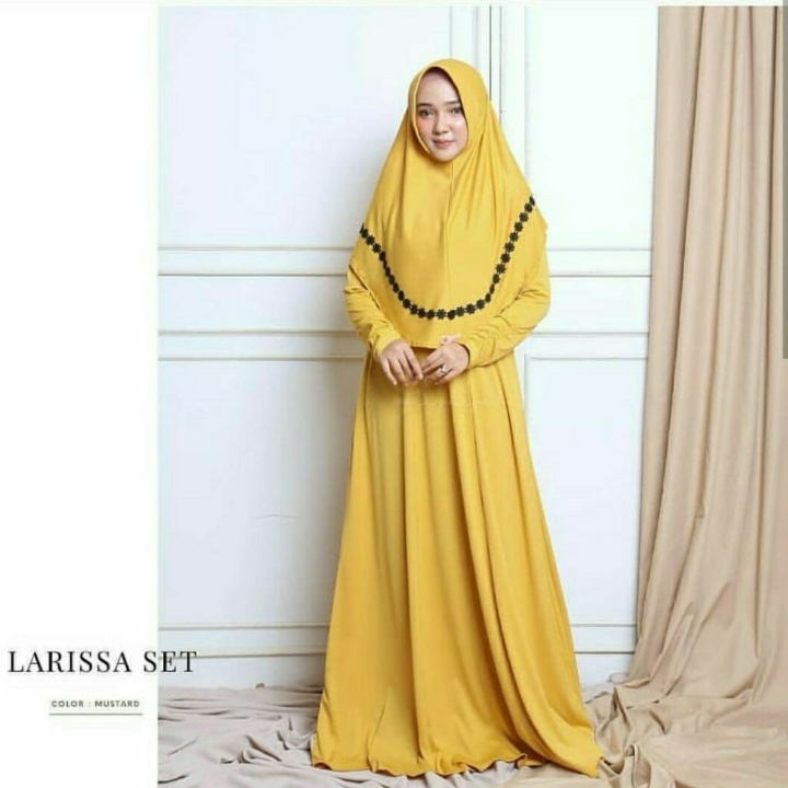 Larissa Gamis Syari Set Khimar 4