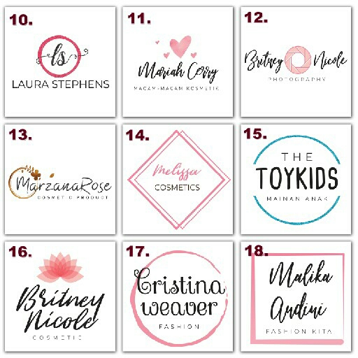 Logo Olshop - Watermark Simple Elegant 1-45 2