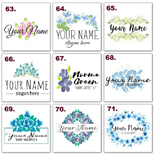 Logo Olshop - Watermark Simple Elegant 46-73 3