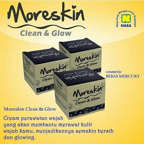 MORESKIN CLEAN AND GLOW 4