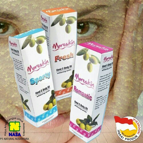 MORESKIN HandBody Oil SPORTIF 3