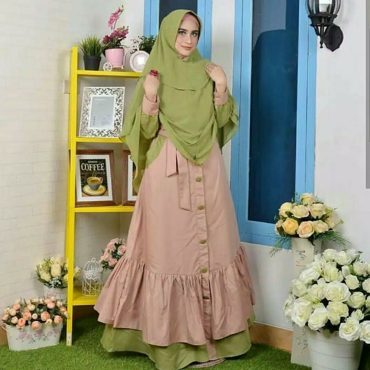 Marisa Dress Gamis Balotelli TERMURAH  2