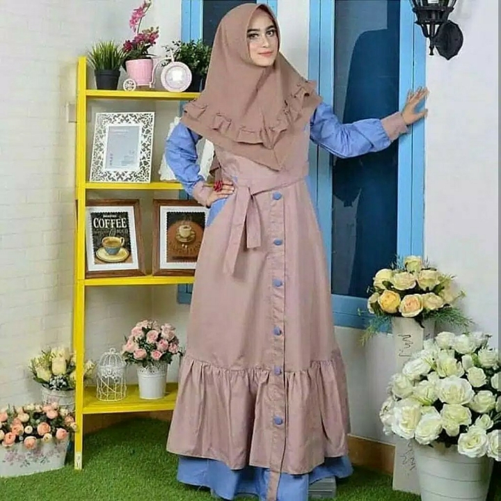 Marisa Dress Gamis Balotelli TERMURAH  3