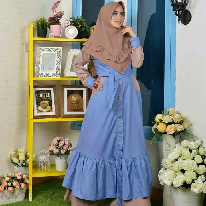 Marisa Dress Gamis Balotelli TERMURAH  4