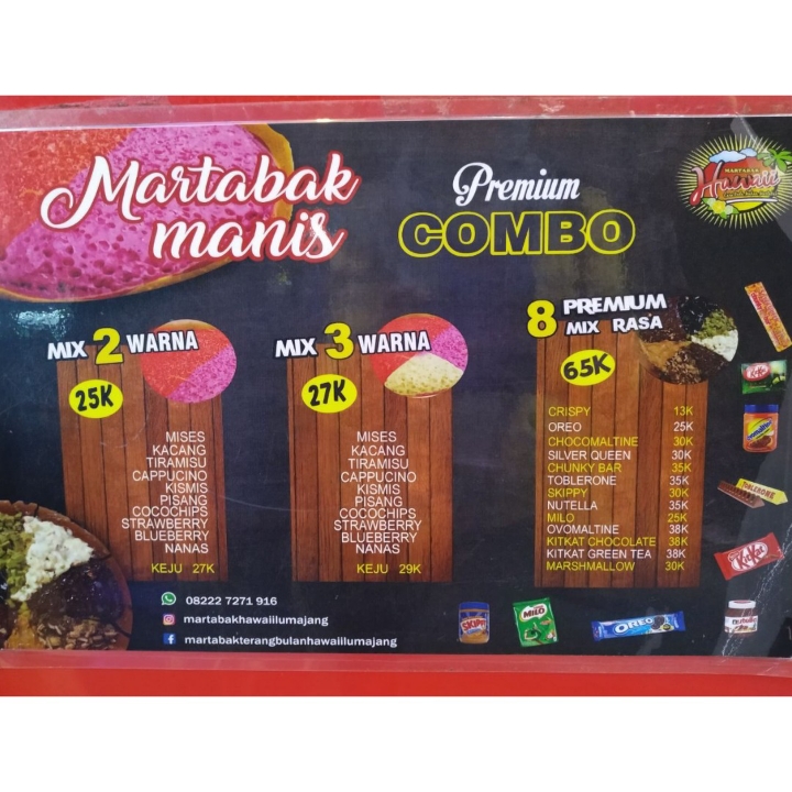 Martabak Terang bulan Hawai - Lumajang 3