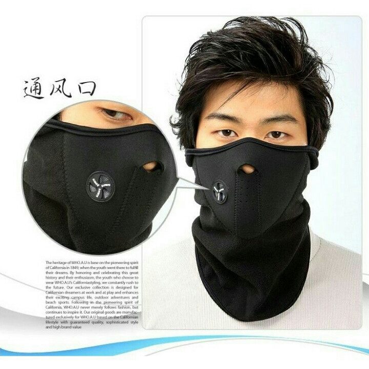 Masker Ski-Motor Setengah Wajah  2