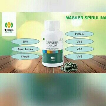Masker Spirulina Original Tiens 4