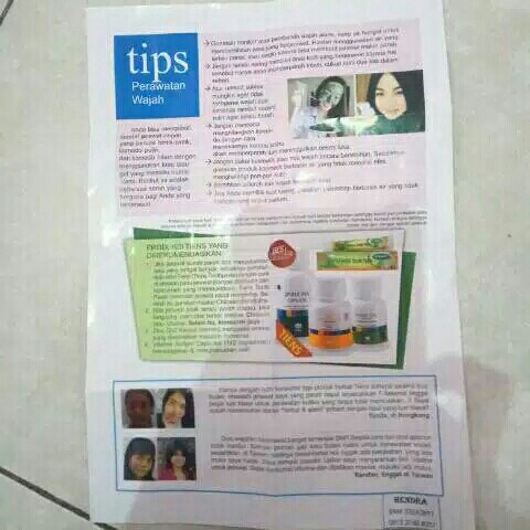 Masker Spirulina Original Tiens 5