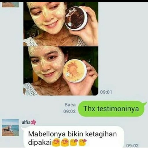 Masker Temulawak Mabello 3