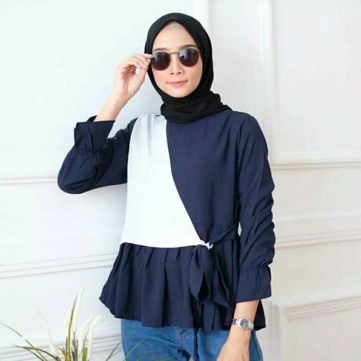 Maudi TopBlouse MuslimBaju Atasan Hijab 2